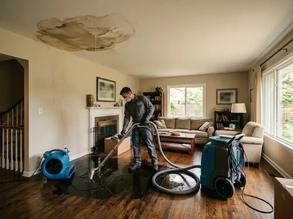 attic-pipe-burst-ceiling-drip-008 — frequently asked questions, Water Damage Restoration & Carpet Care in University of Cali…